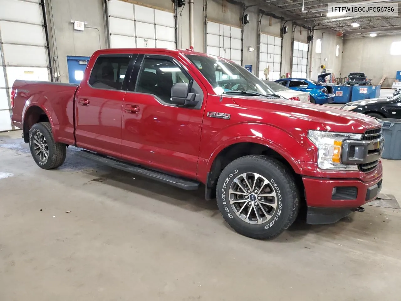 2018 Ford F150 Supercrew VIN: 1FTFW1EG0JFC56786 Lot: 57102204