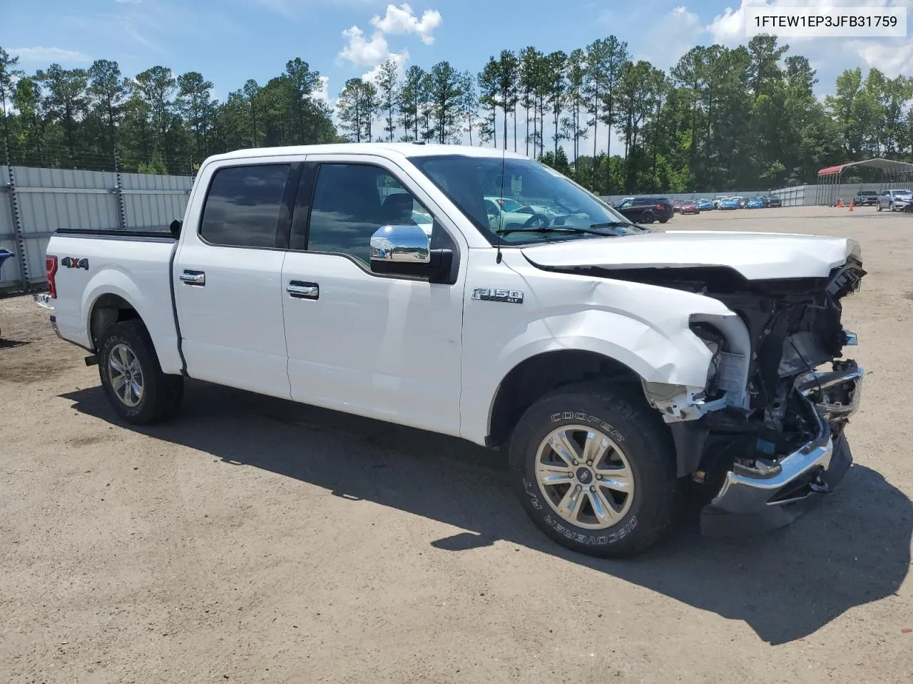 1FTEW1EP3JFB31759 2018 Ford F150 Supercrew