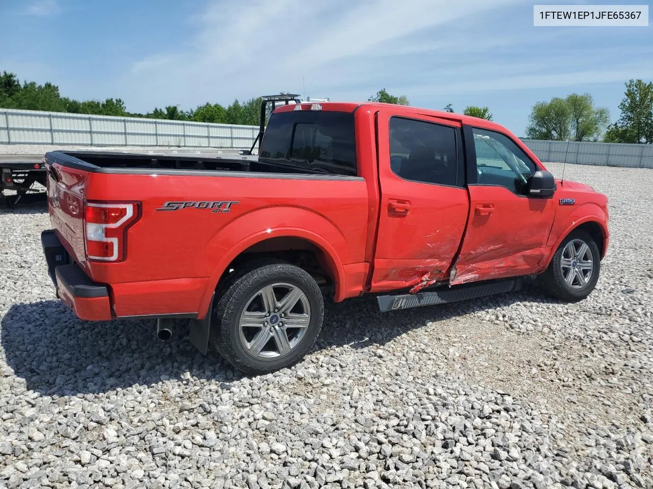 1FTEW1EP1JFE65367 2018 Ford F150 Supercrew