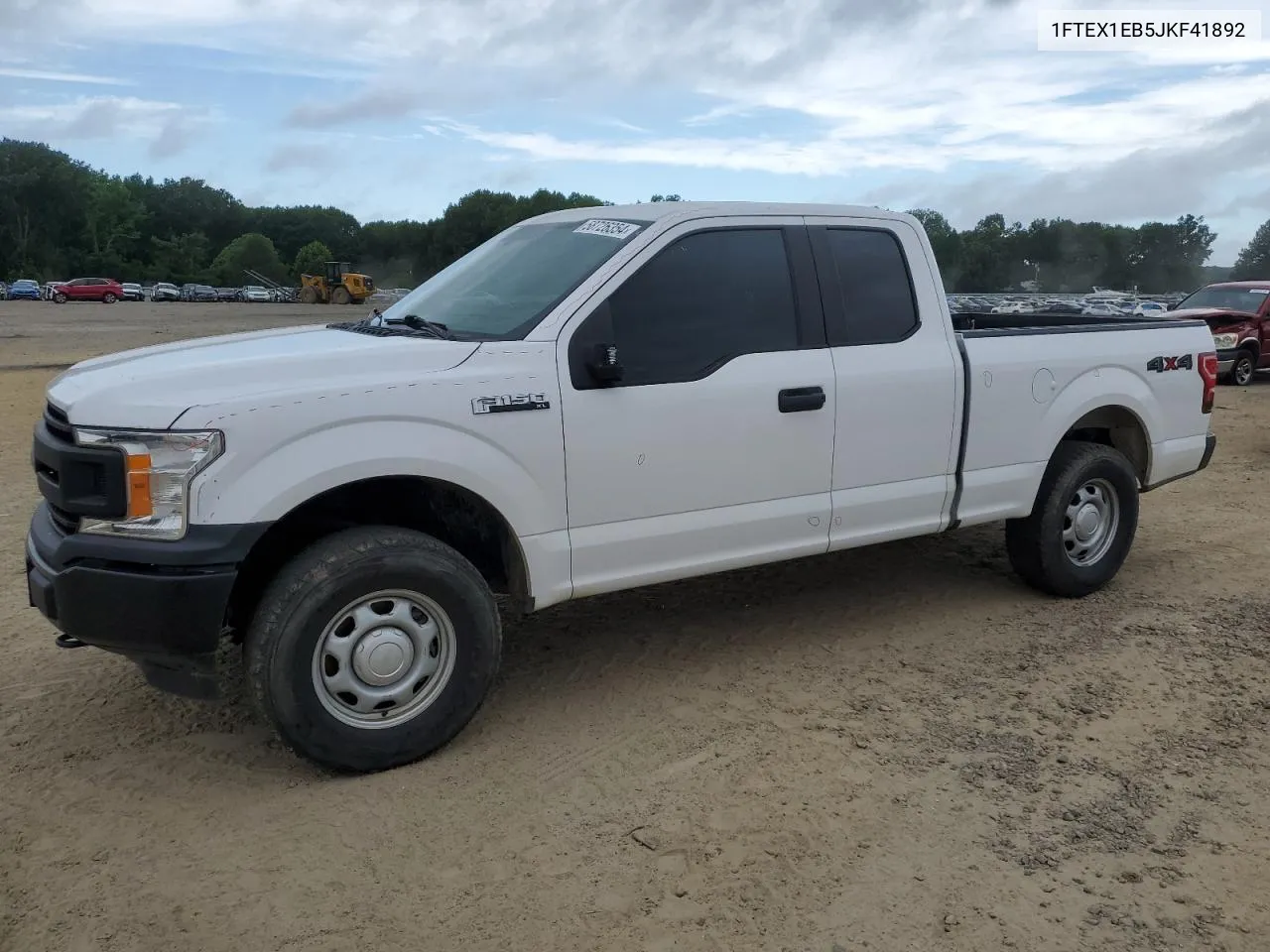 2018 Ford F150 Super Cab VIN: 1FTEX1EB5JKF41892 Lot: 58726354