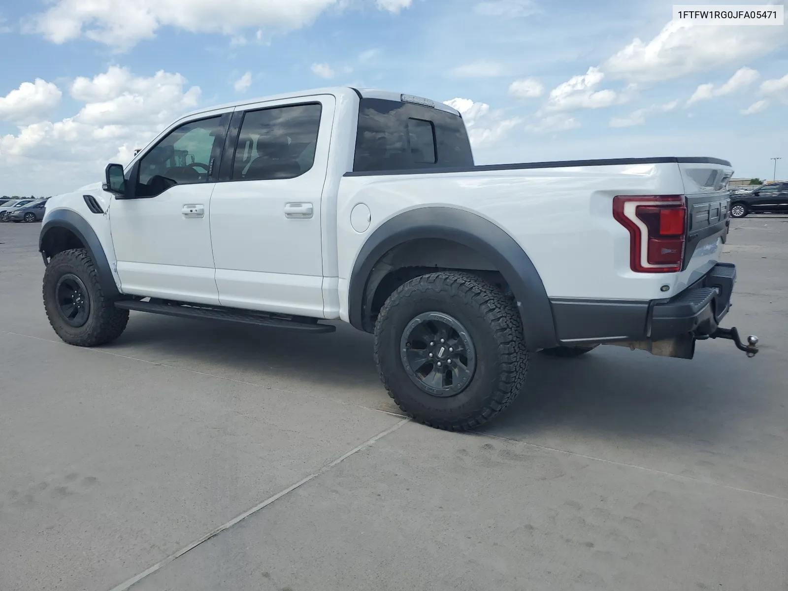 2018 Ford F150 Raptor VIN: 1FTFW1RG0JFA05471 Lot: 59161914