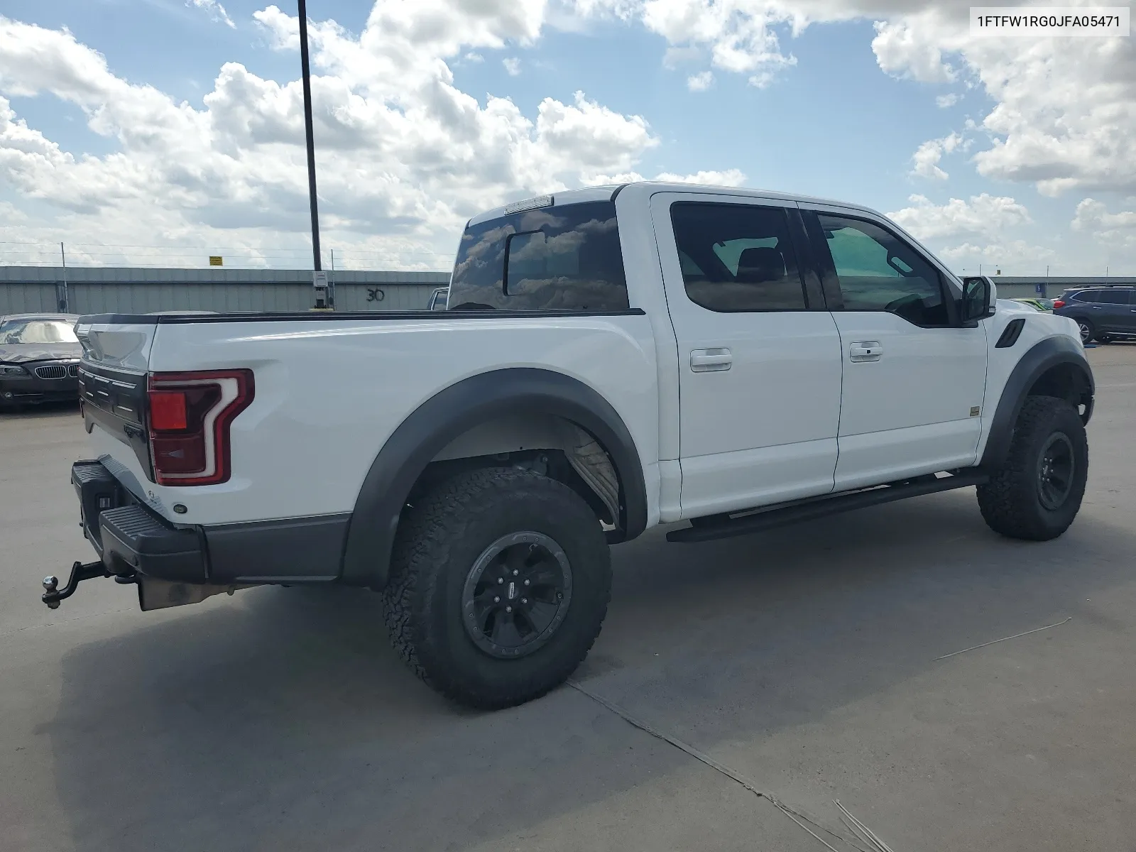 2018 Ford F150 Raptor VIN: 1FTFW1RG0JFA05471 Lot: 59161914