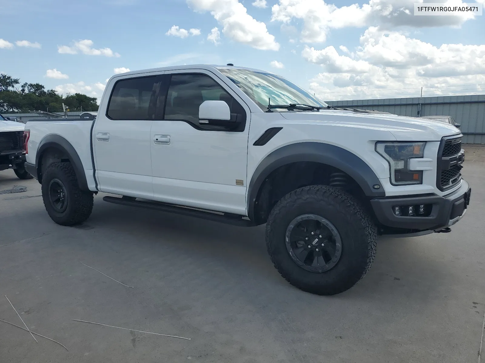 2018 Ford F150 Raptor VIN: 1FTFW1RG0JFA05471 Lot: 59161914