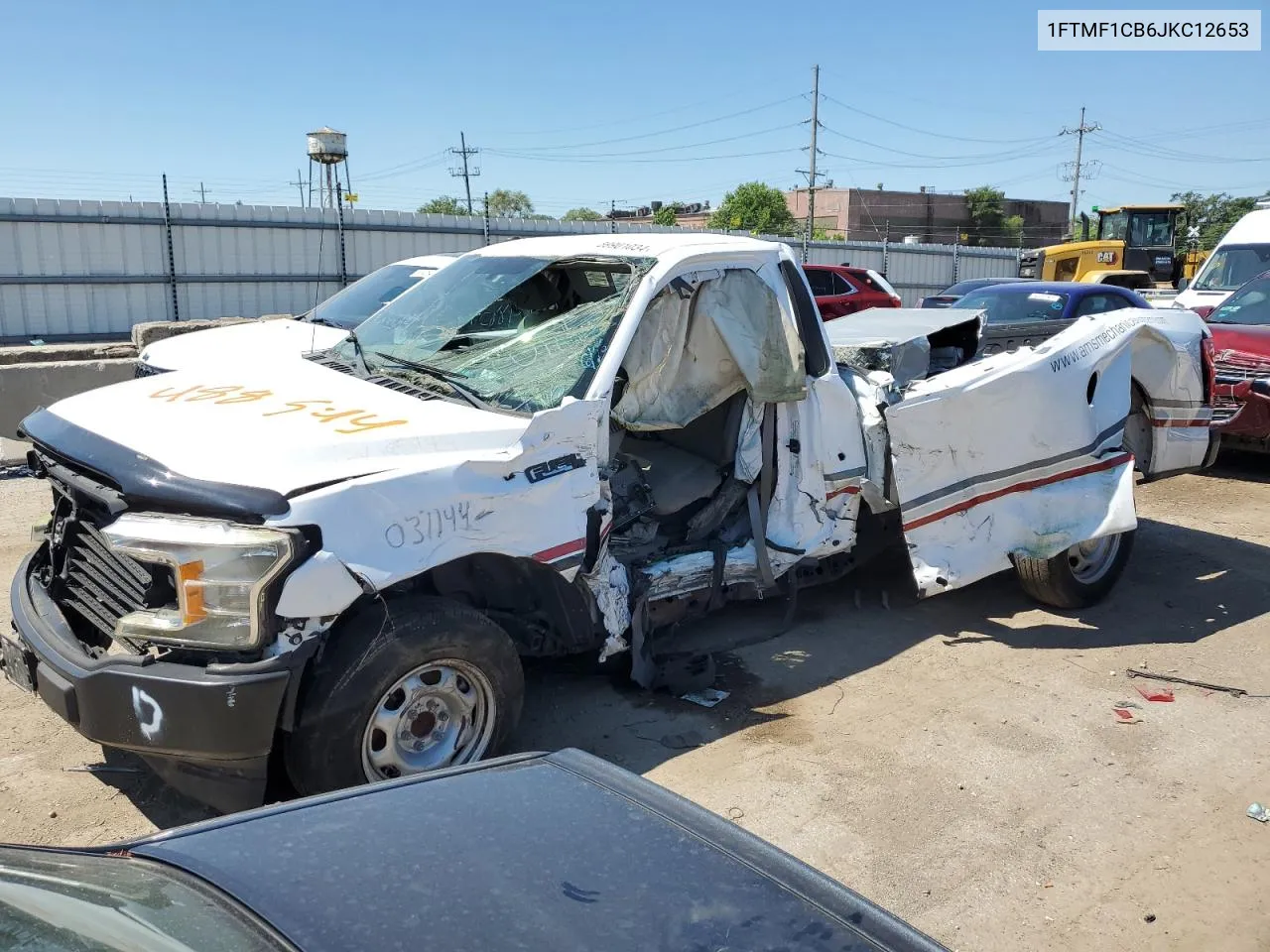 2018 Ford F150 VIN: 1FTMF1CB6JKC12653 Lot: 59901034