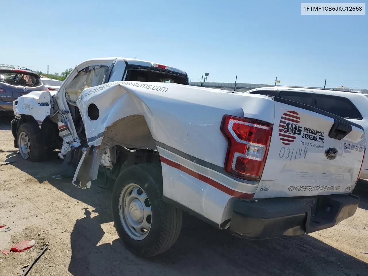 2018 Ford F150 VIN: 1FTMF1CB6JKC12653 Lot: 59901034