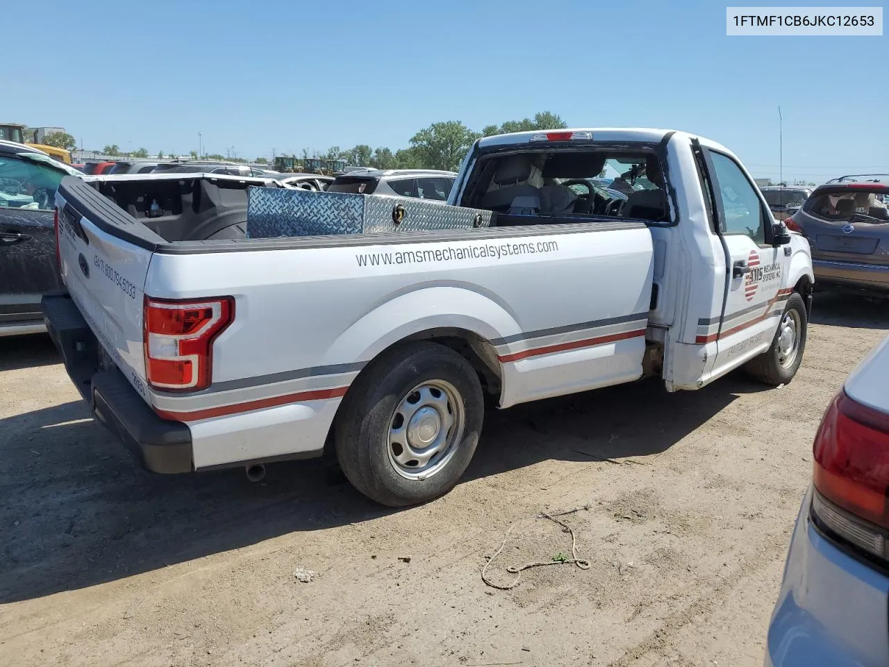 2018 Ford F150 VIN: 1FTMF1CB6JKC12653 Lot: 59901034