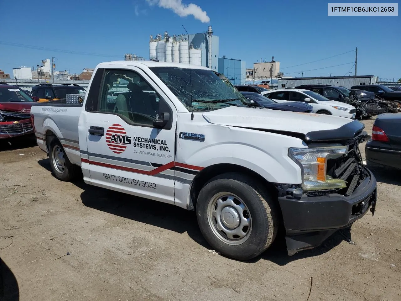 2018 Ford F150 VIN: 1FTMF1CB6JKC12653 Lot: 59901034