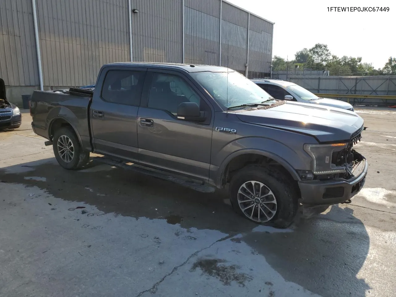 2018 Ford F150 Supercrew VIN: 1FTEW1EP0JKC67449 Lot: 60100004