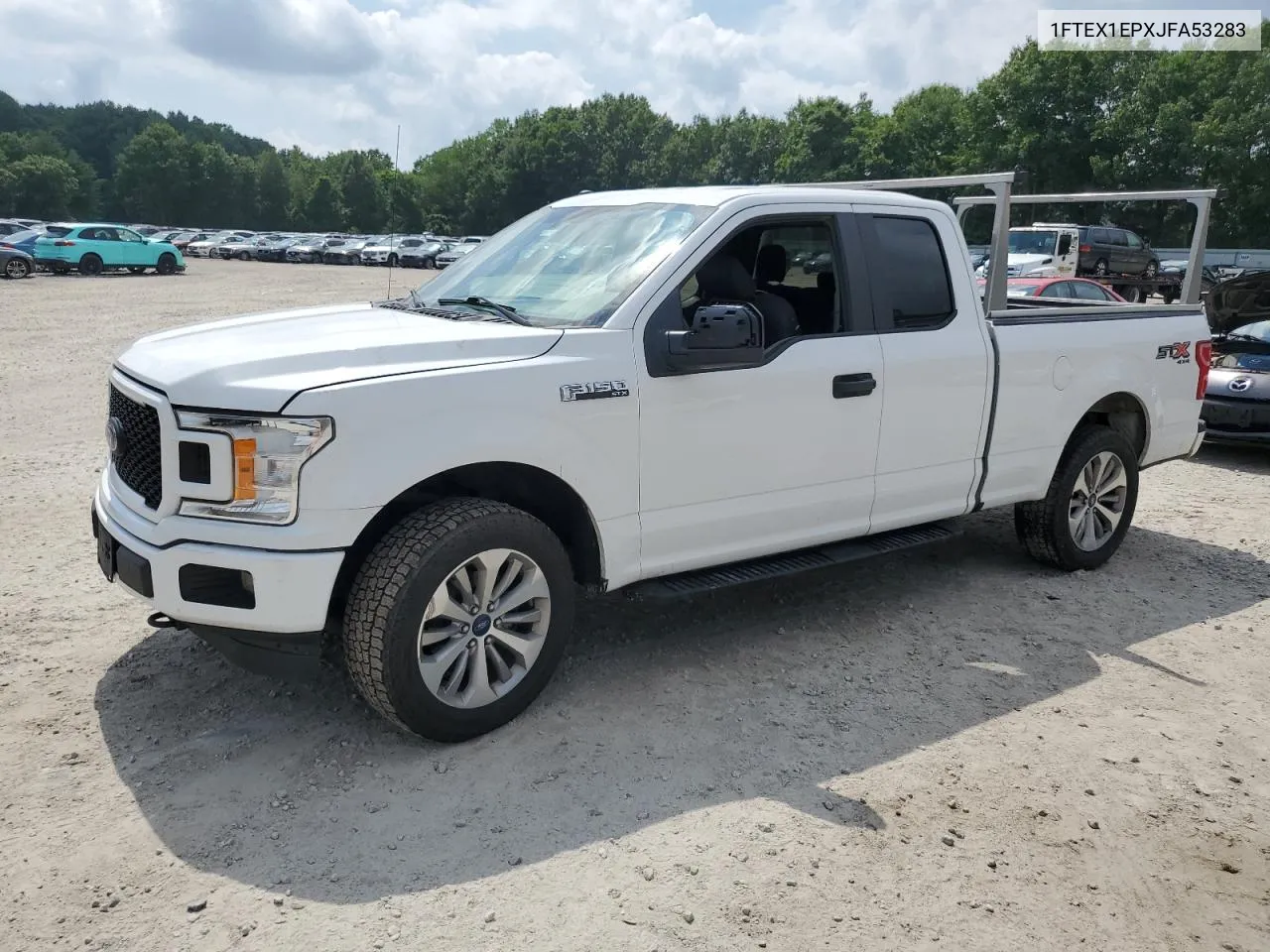 1FTEX1EPXJFA53283 2018 Ford F150 Super Cab