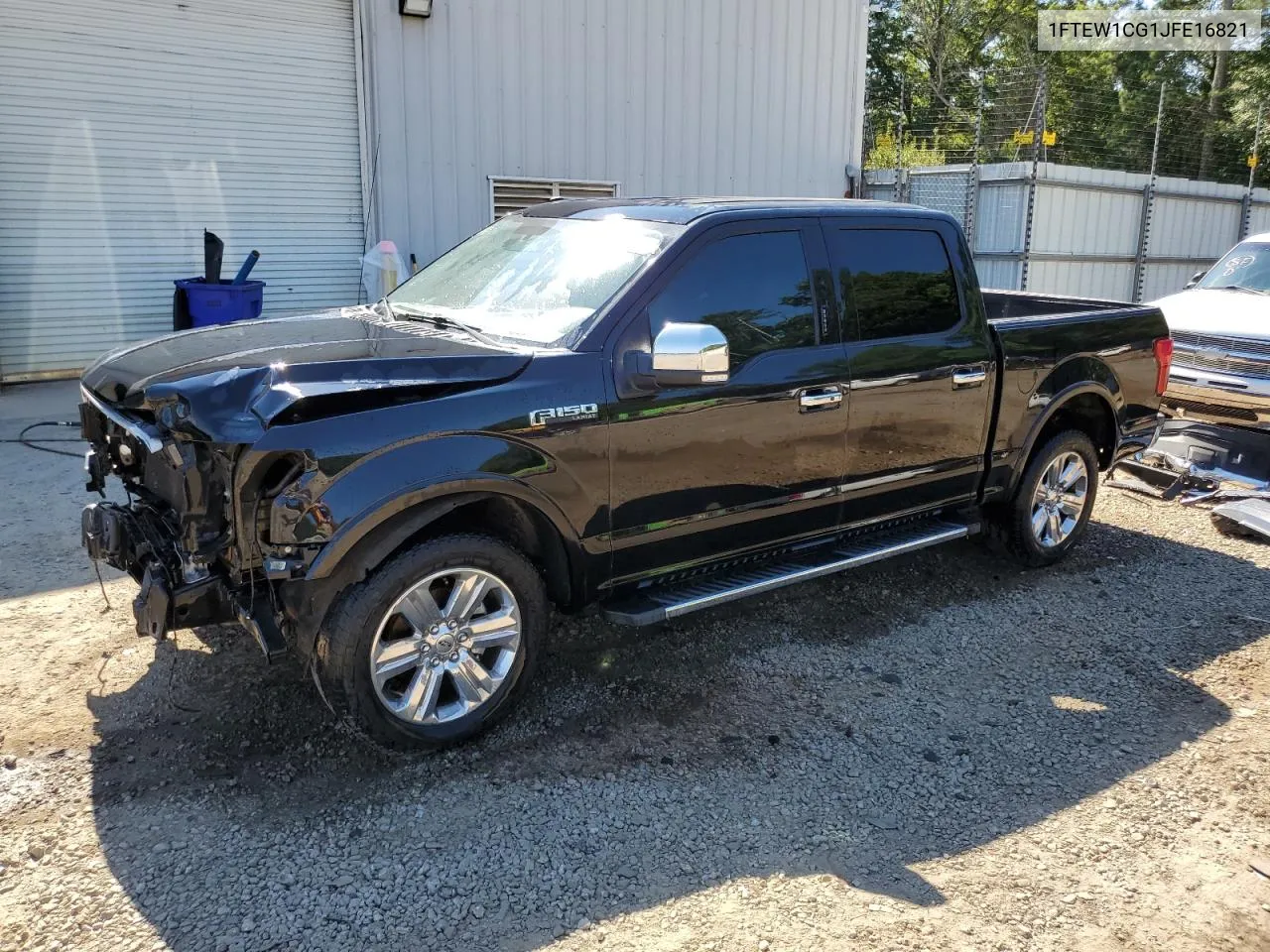 2018 Ford F150 Supercrew VIN: 1FTEW1CG1JFE16821 Lot: 60645654