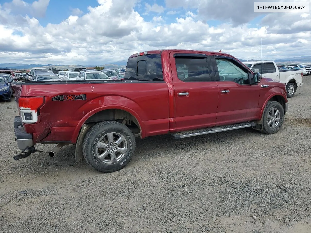 2018 Ford F150 Supercrew VIN: 1FTFW1E5XJFD56974 Lot: 61234544