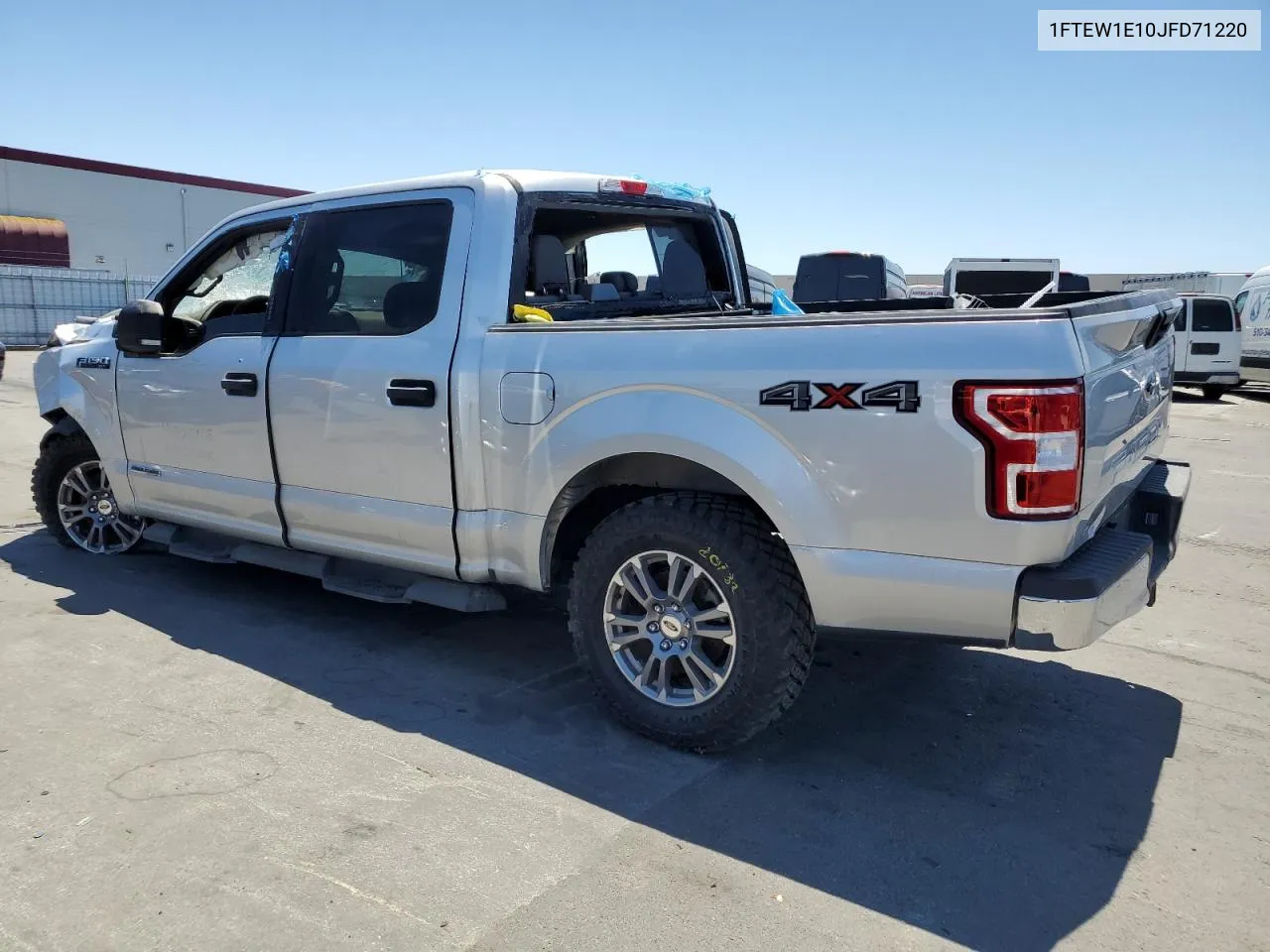 2018 Ford F150 Supercrew VIN: 1FTEW1E10JFD71220 Lot: 61439244