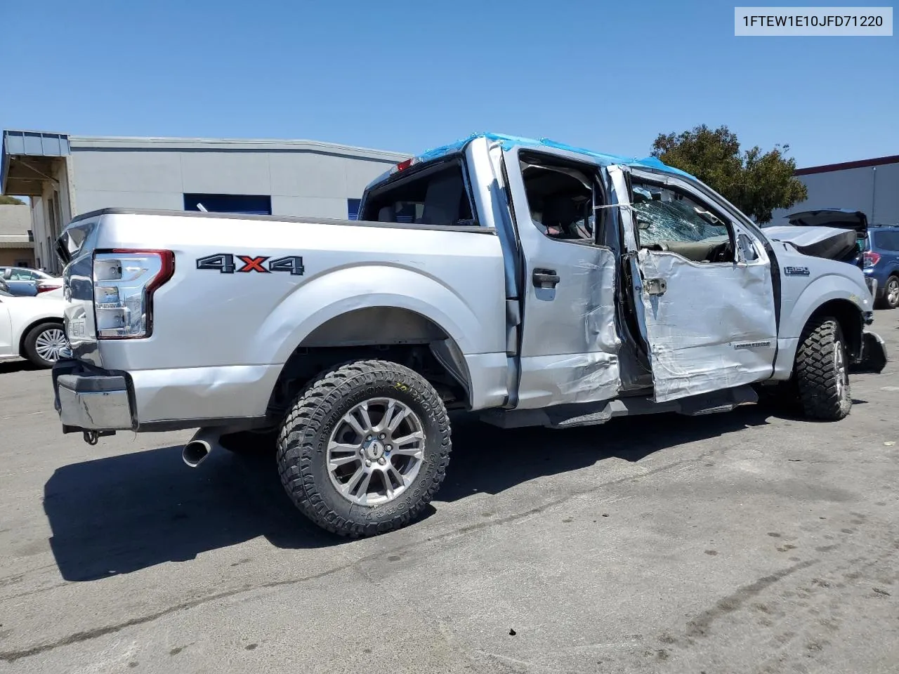 2018 Ford F150 Supercrew VIN: 1FTEW1E10JFD71220 Lot: 61439244