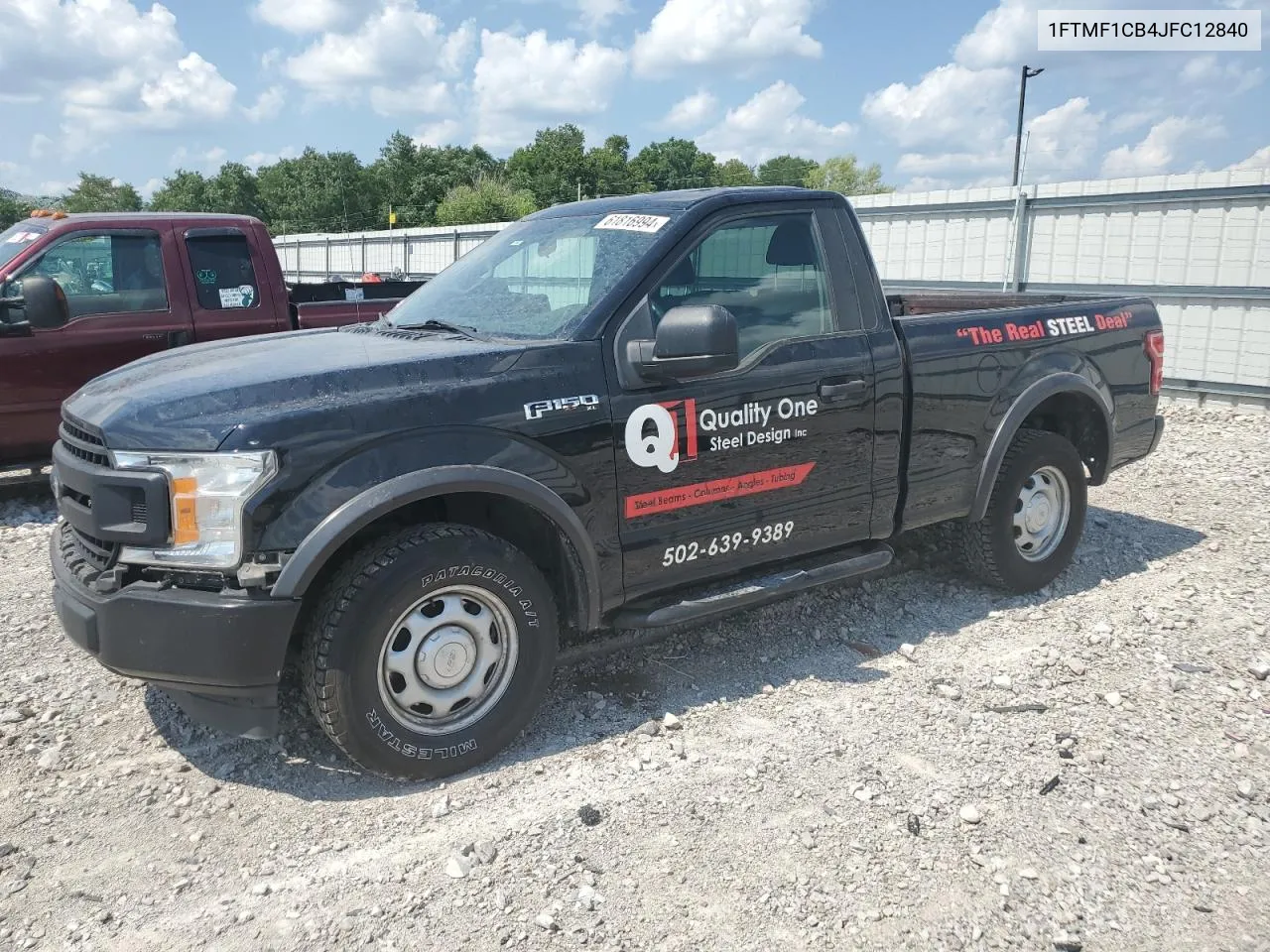 2018 Ford F150 VIN: 1FTMF1CB4JFC12840 Lot: 61816994