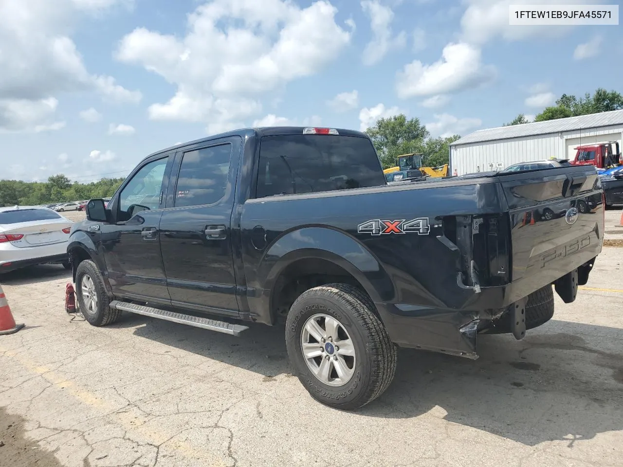 2018 Ford F150 Supercrew VIN: 1FTEW1EB9JFA45571 Lot: 62403164