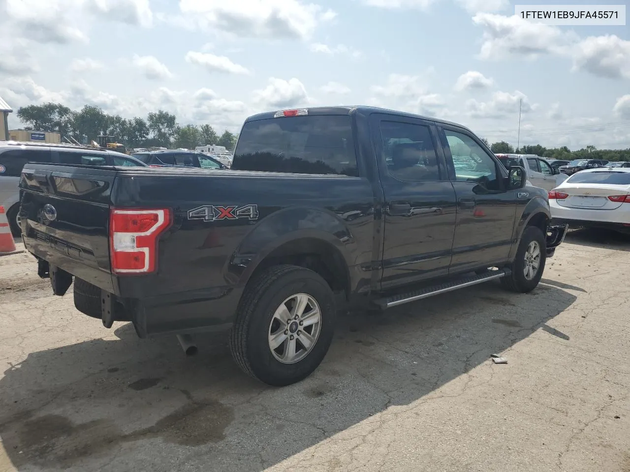 2018 Ford F150 Supercrew VIN: 1FTEW1EB9JFA45571 Lot: 62403164