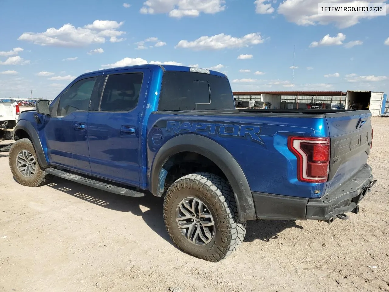 1FTFW1RG0JFD12736 2018 Ford F150 Raptor