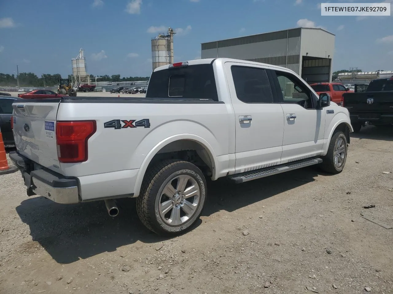 2018 Ford F150 Supercrew VIN: 1FTEW1EG7JKE92709 Lot: 62511844