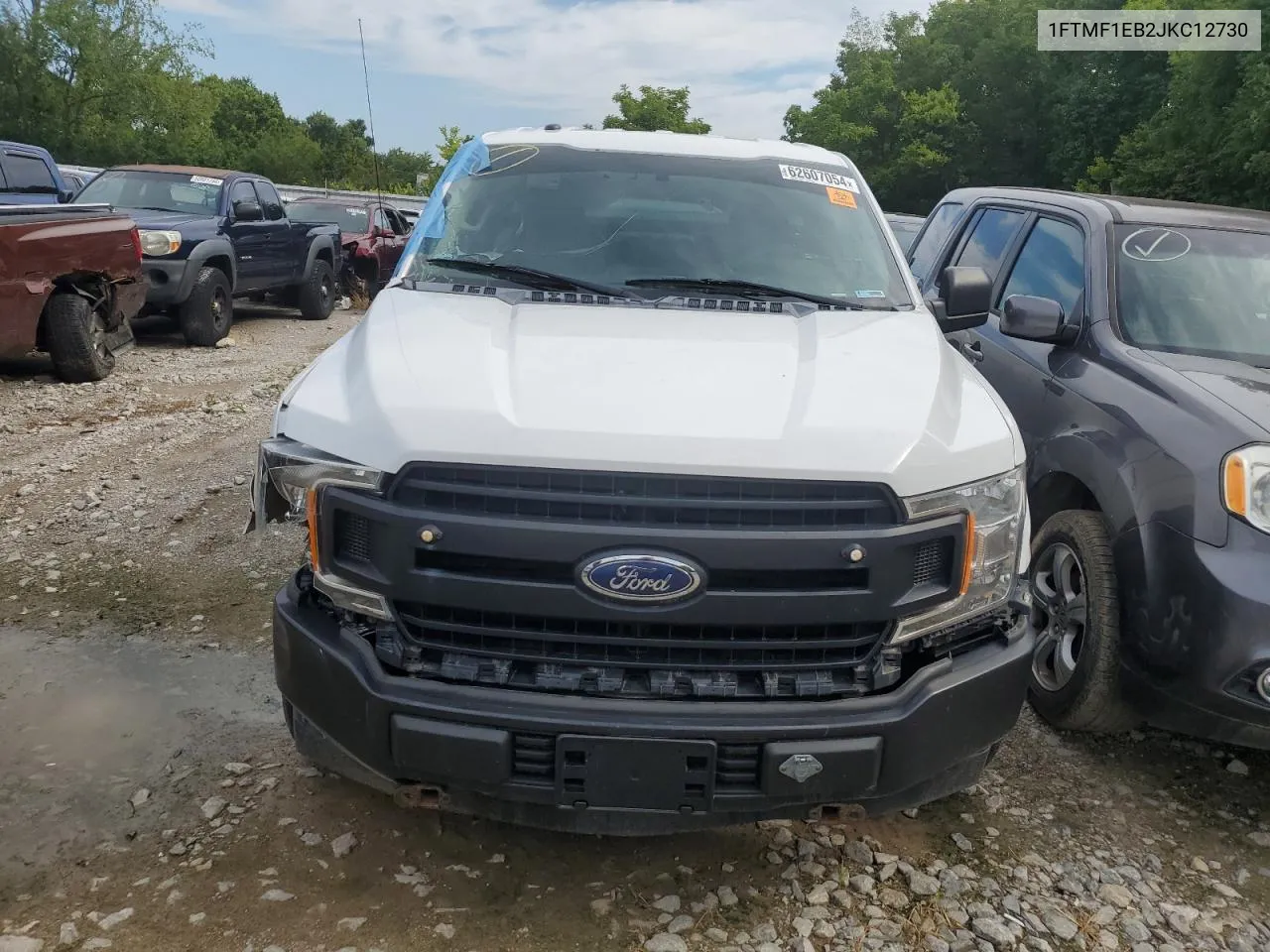 2018 Ford F150 VIN: 1FTMF1EB2JKC12730 Lot: 62607054