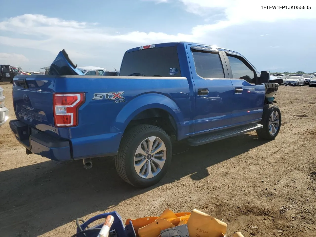 1FTEW1EP1JKD55605 2018 Ford F150 Supercrew