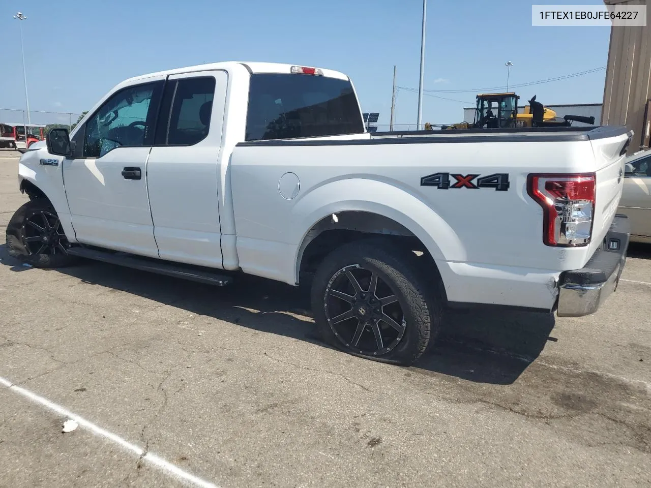 2018 Ford F150 Super Cab VIN: 1FTEX1EB0JFE64227 Lot: 62850104