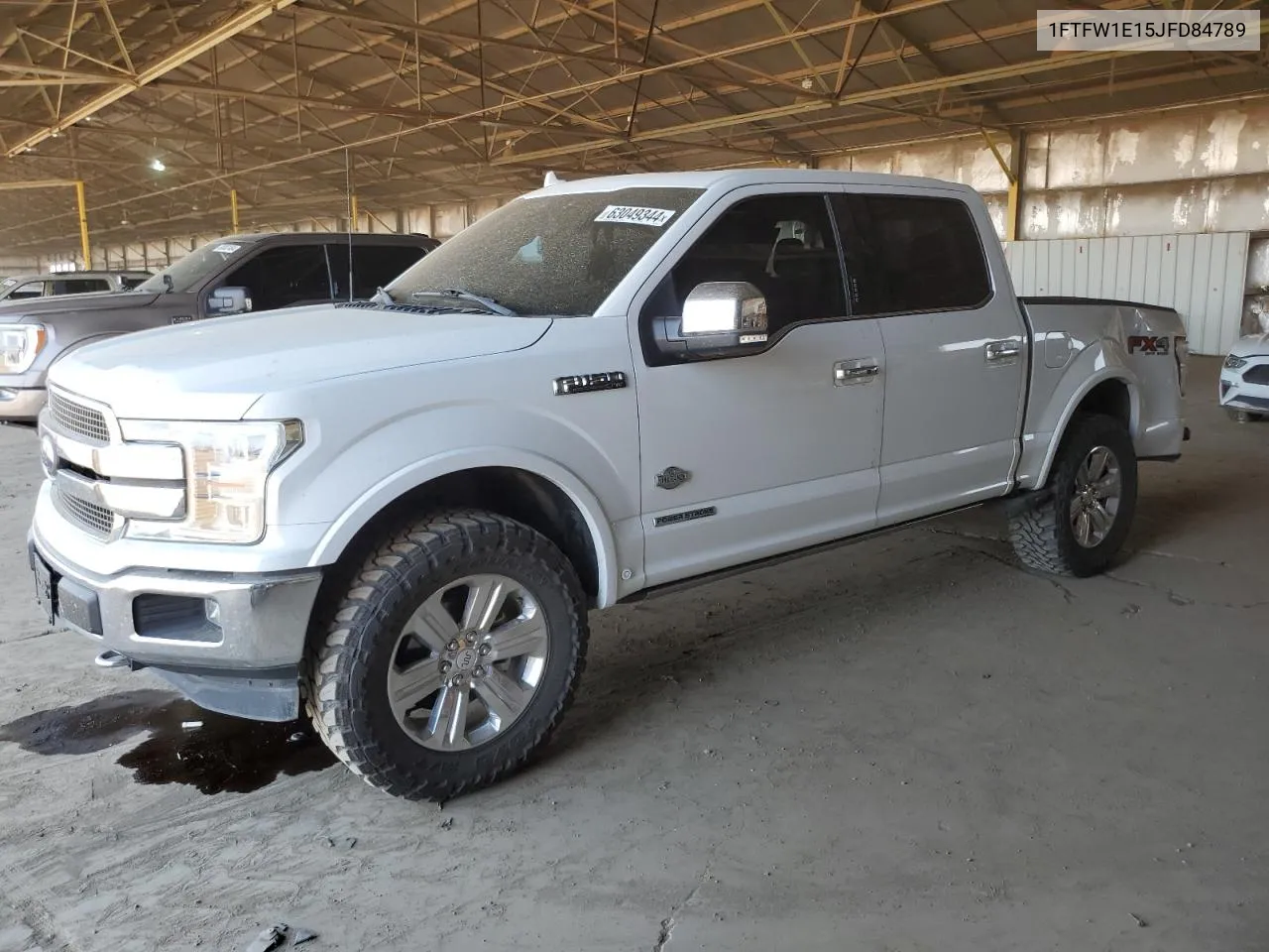 2018 Ford F150 Supercrew VIN: 1FTFW1E15JFD84789 Lot: 63049344