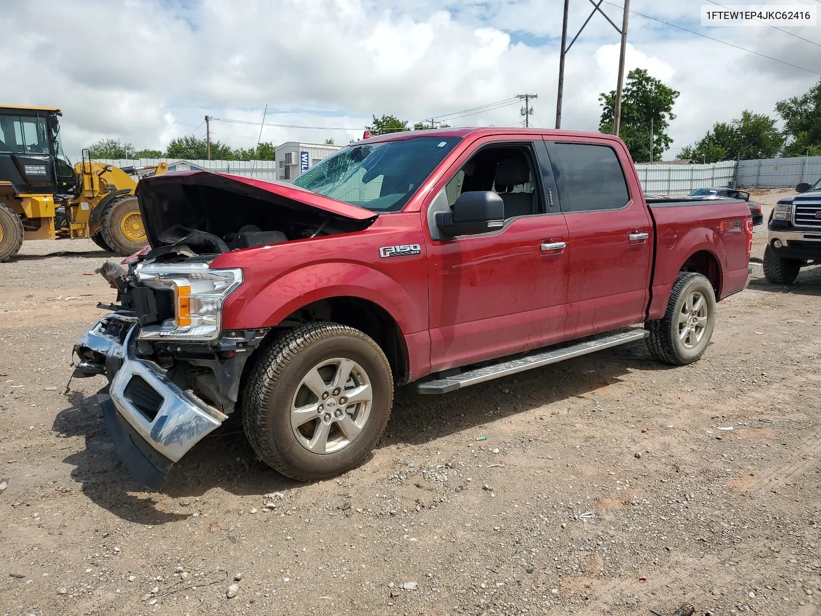 2018 Ford F150 Supercrew VIN: 1FTEW1EP4JKC62416 Lot: 63244164