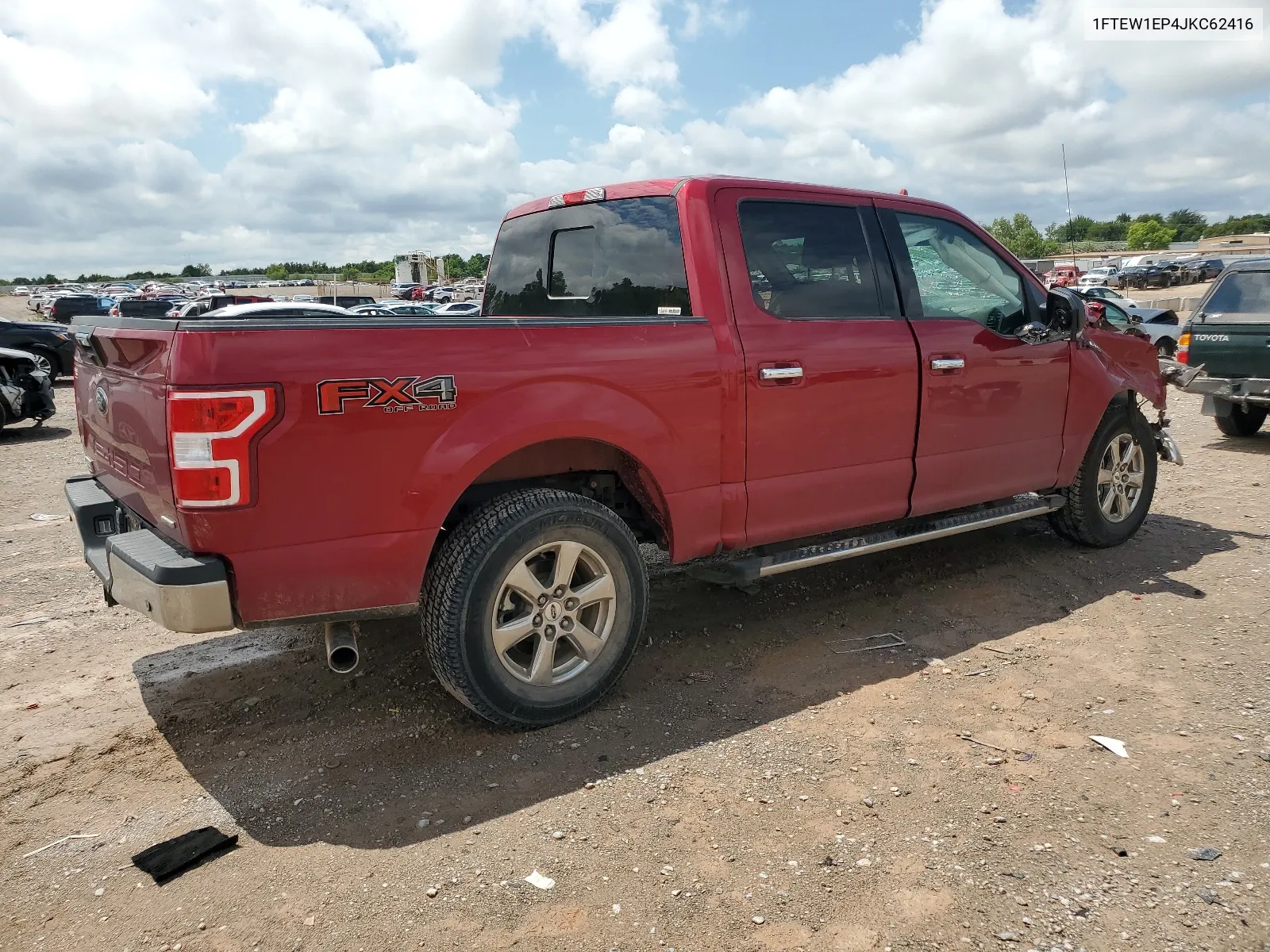 2018 Ford F150 Supercrew VIN: 1FTEW1EP4JKC62416 Lot: 63244164