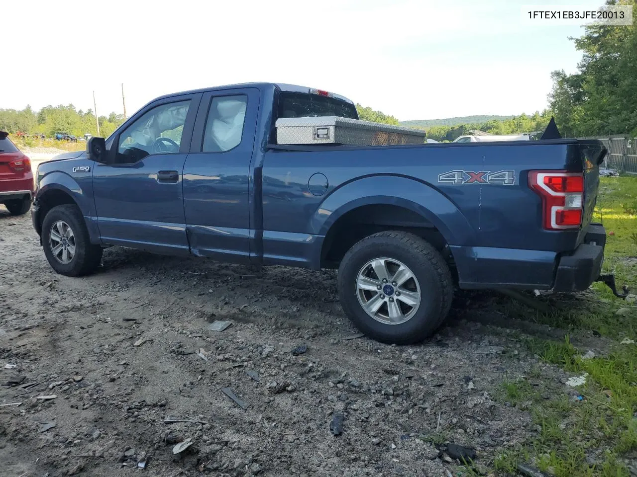 2018 Ford F150 Super Cab VIN: 1FTEX1EB3JFE20013 Lot: 63390094