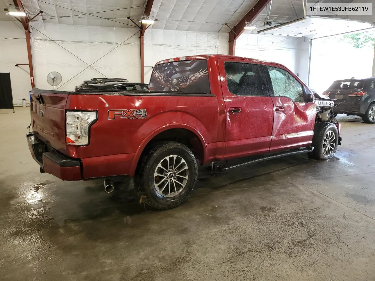 2018 Ford F150 Supercrew VIN: 1FTEW1E53JFB62119 Lot: 63461334