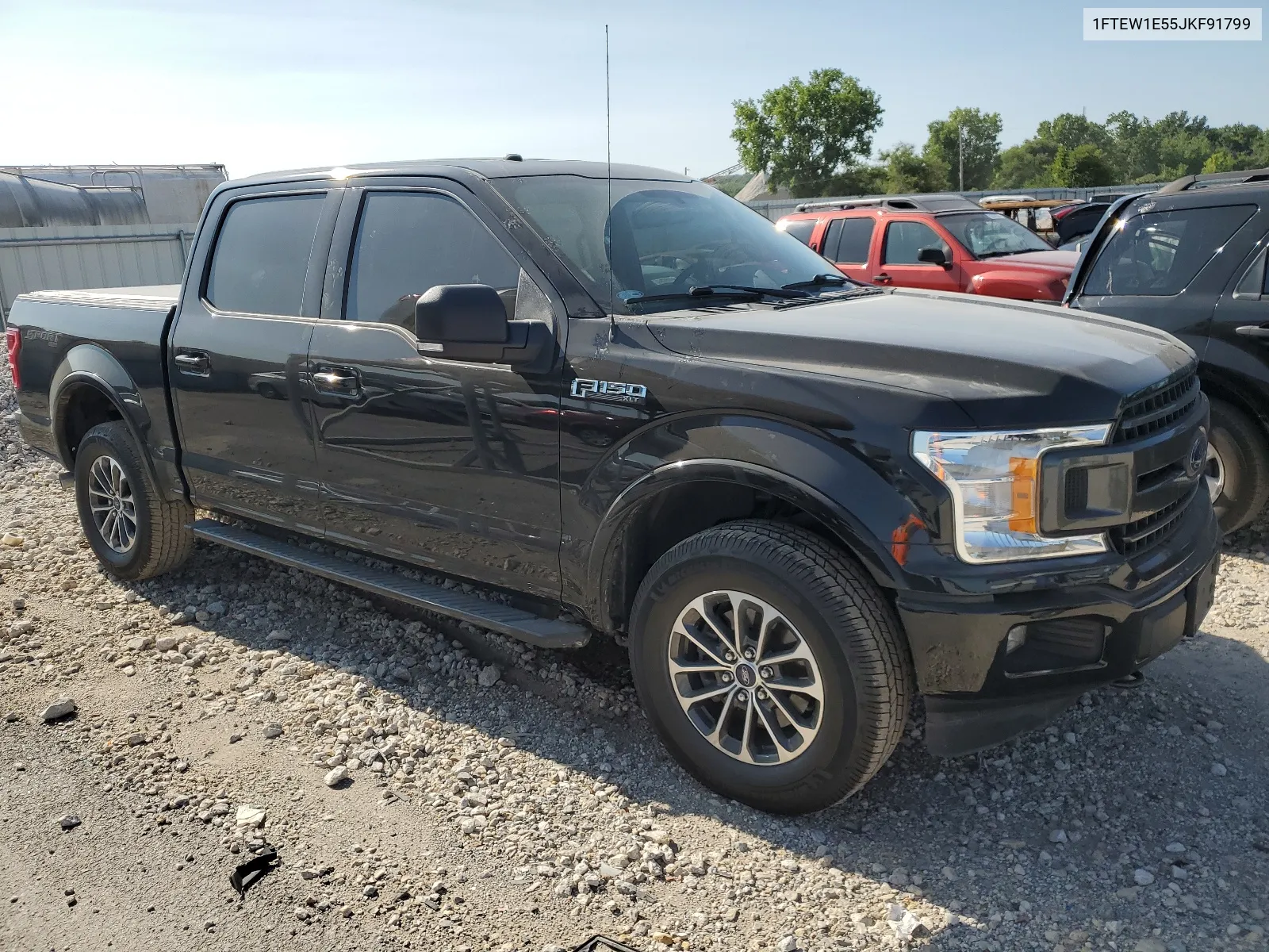 2018 Ford F150 Supercrew VIN: 1FTEW1E55JKF91799 Lot: 63858264