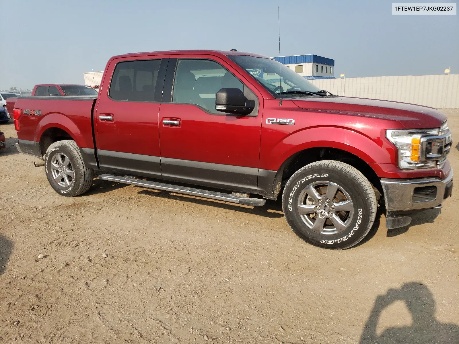 2018 Ford F150 Supercrew VIN: 1FTEW1EP7JKG02237 Lot: 63998384