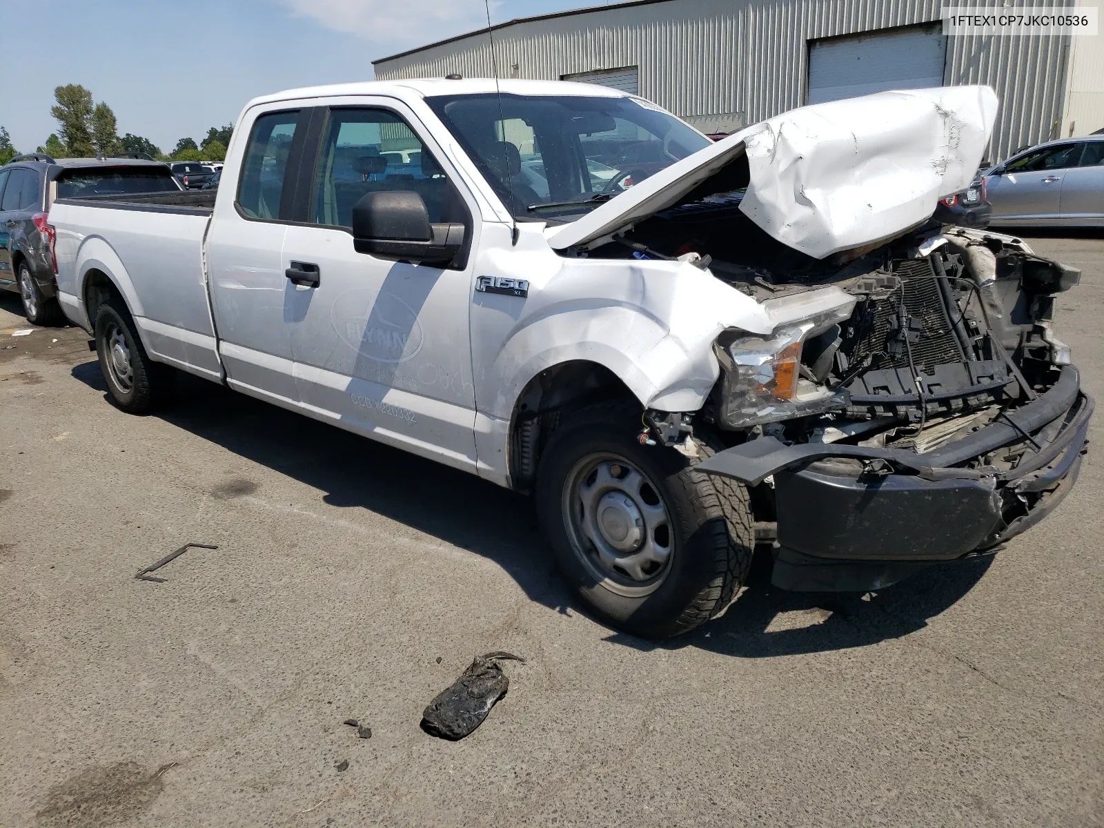 1FTEX1CP7JKC10536 2018 Ford F150 Super Cab