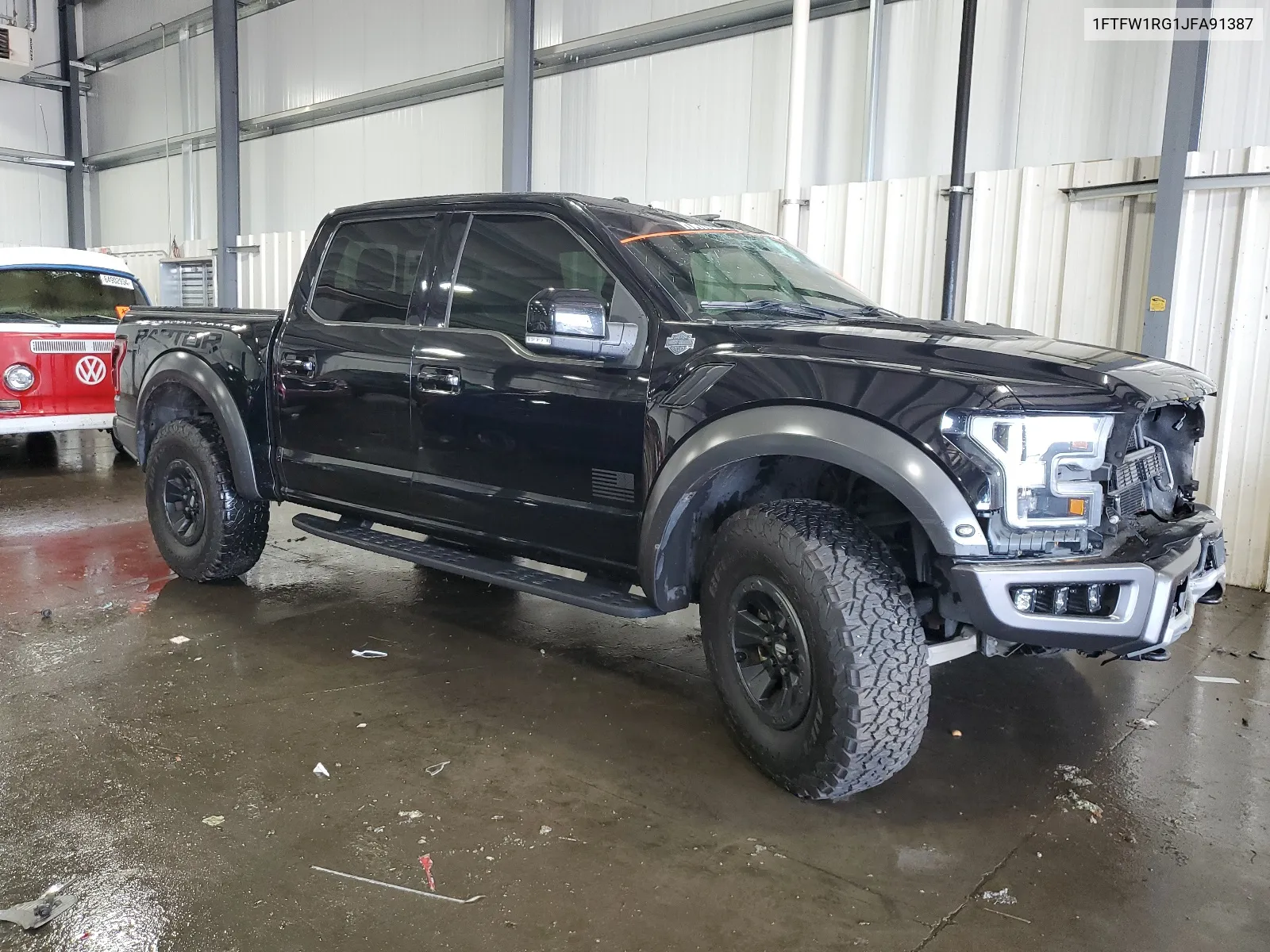 2018 Ford F150 Raptor VIN: 1FTFW1RG1JFA91387 Lot: 64712104