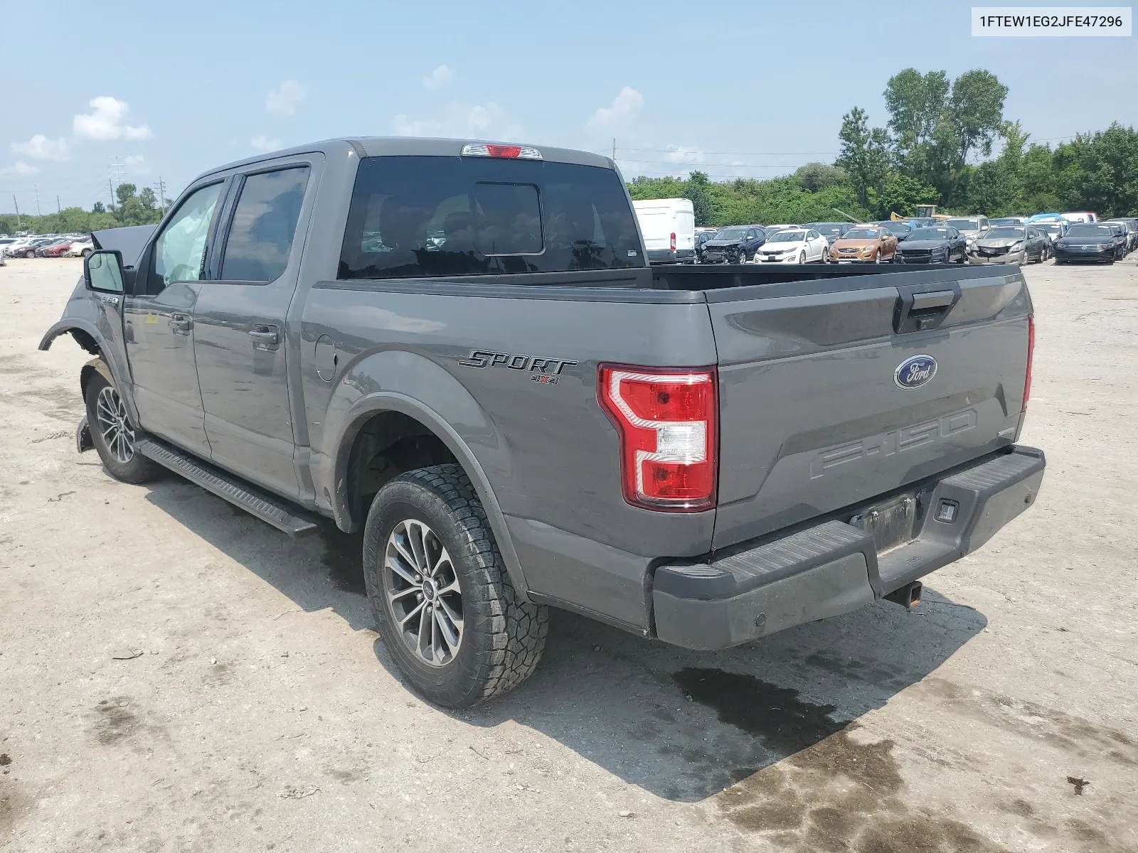 2018 Ford F150 Supercrew VIN: 1FTEW1EG2JFE47296 Lot: 64759874