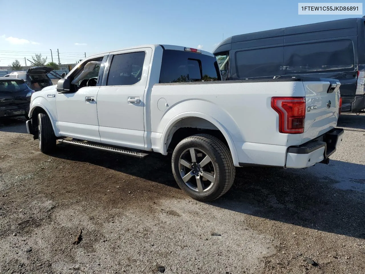 2018 Ford F150 Supercrew VIN: 1FTEW1C55JKD86891 Lot: 65000054