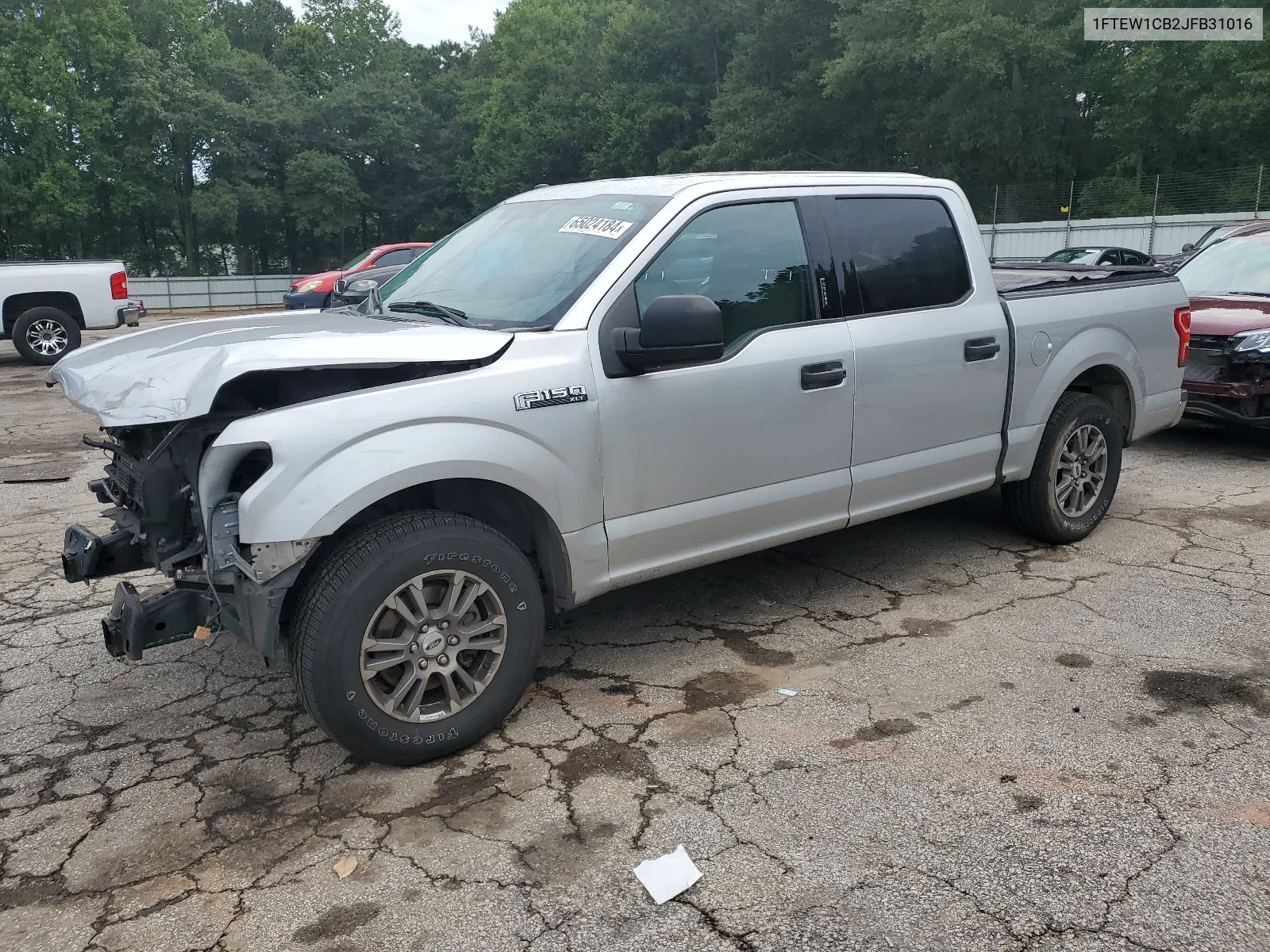 1FTEW1CB2JFB31016 2018 Ford F150 Supercrew