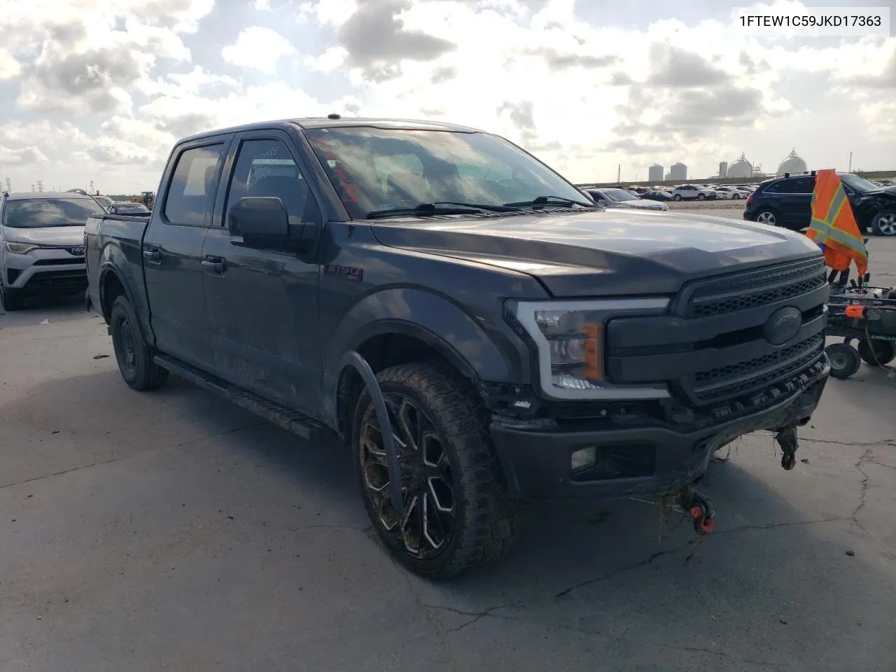 2018 Ford F150 Supercrew VIN: 1FTEW1C59JKD17363 Lot: 65164114