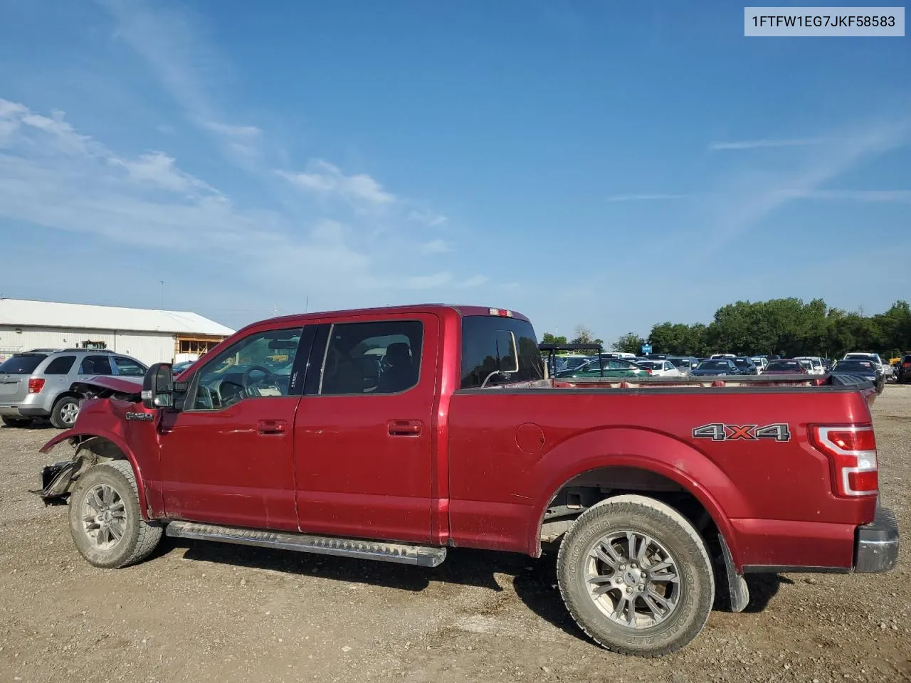 2018 Ford F150 Supercrew VIN: 1FTFW1EG7JKF58583 Lot: 65379654