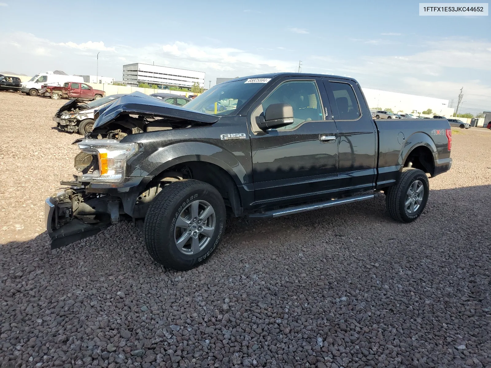 1FTFX1E53JKC44652 2018 Ford F150 Super Cab