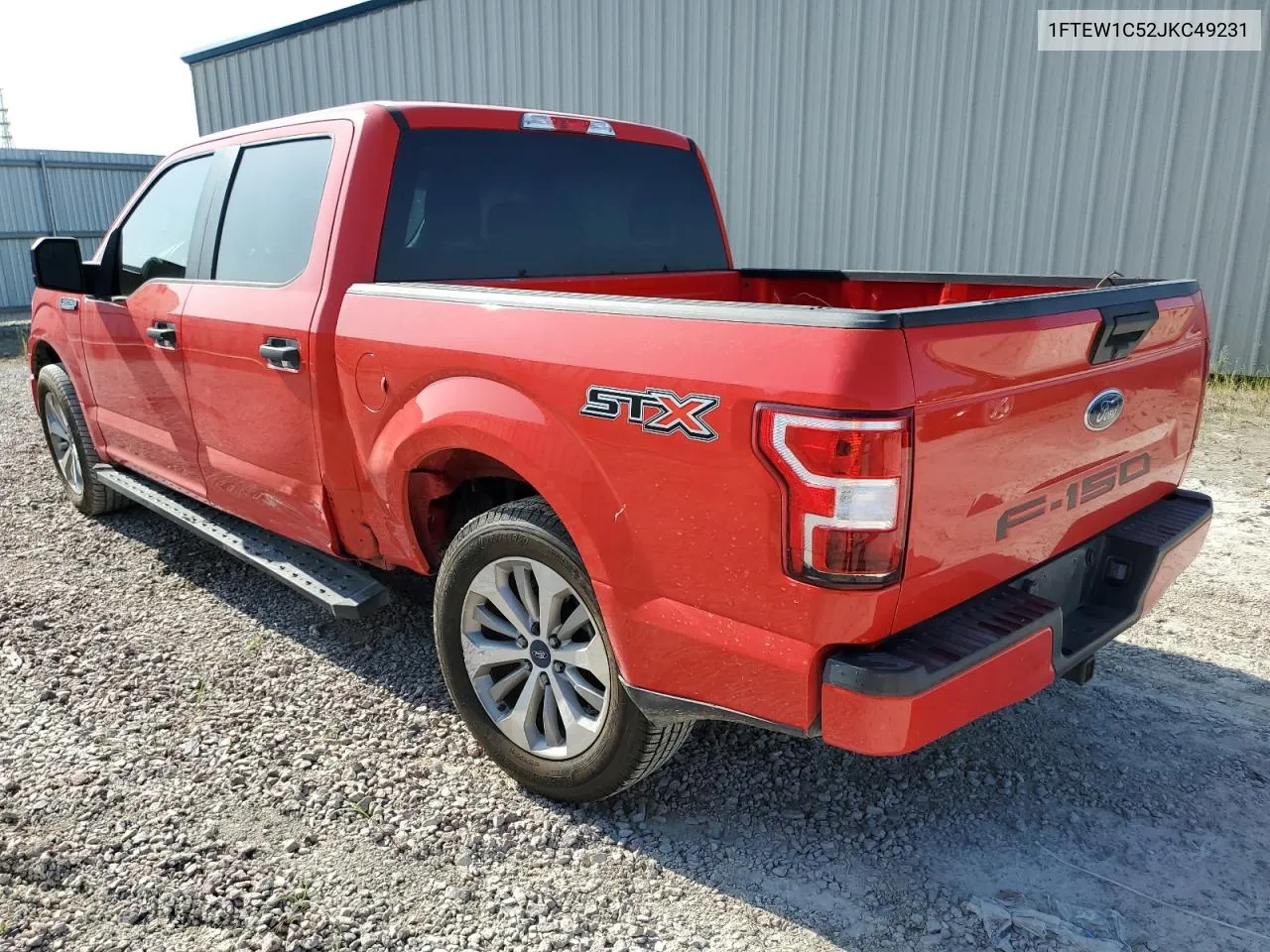 2018 Ford F150 Supercrew VIN: 1FTEW1C52JKC49231 Lot: 66089554