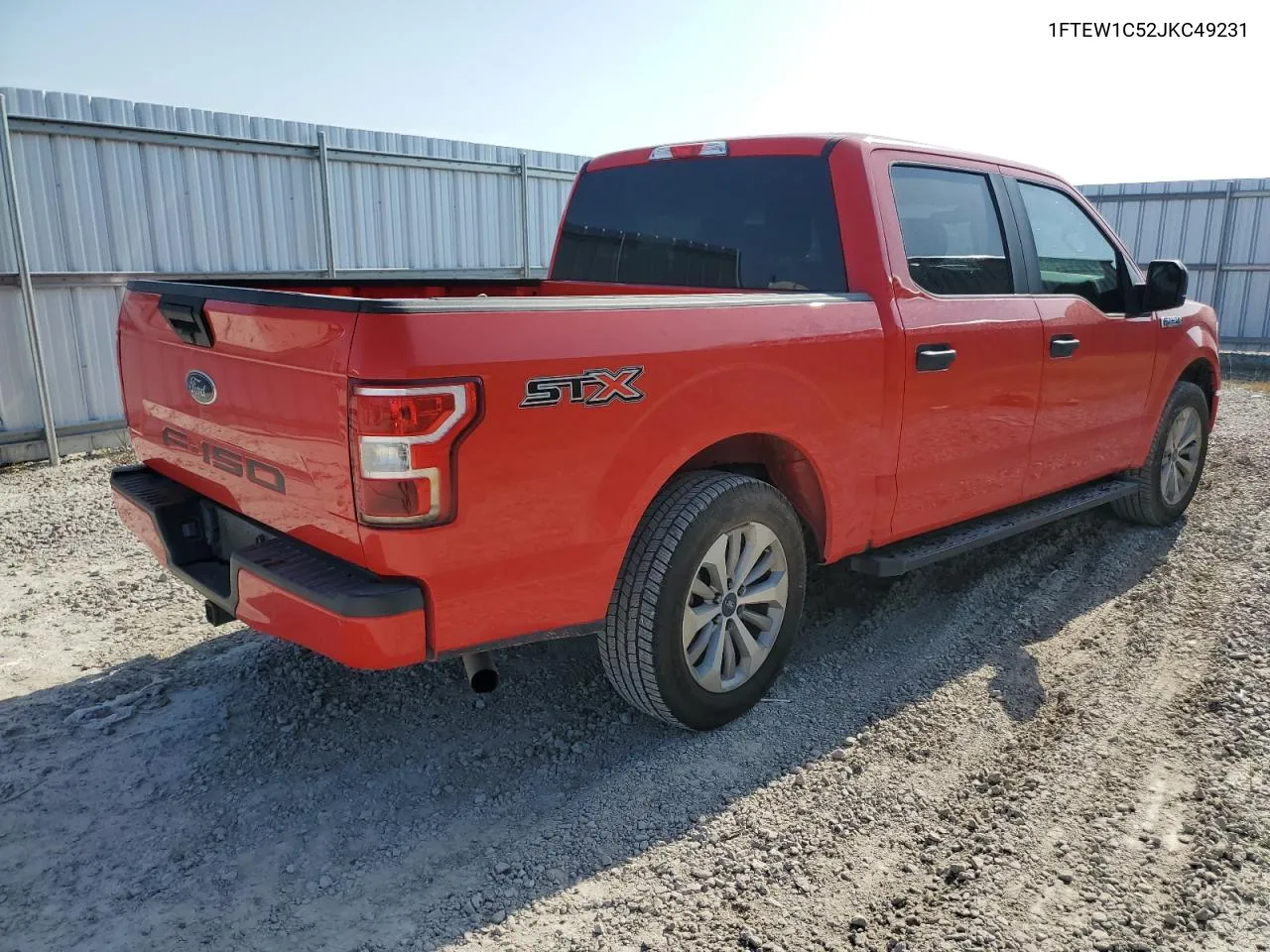 2018 Ford F150 Supercrew VIN: 1FTEW1C52JKC49231 Lot: 66089554