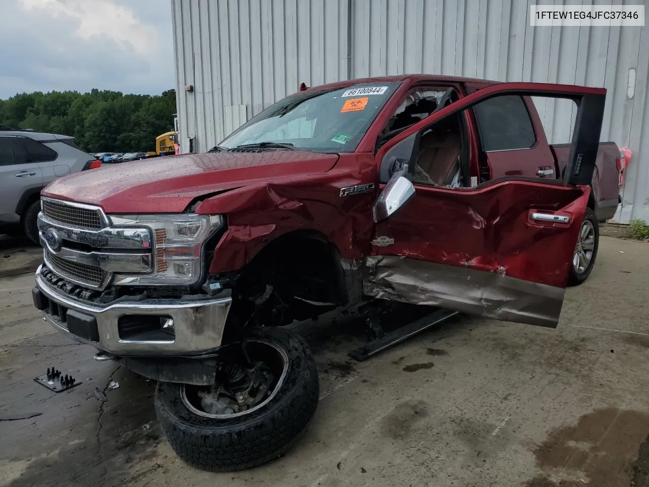 1FTEW1EG4JFC37346 2018 Ford F150 Supercrew