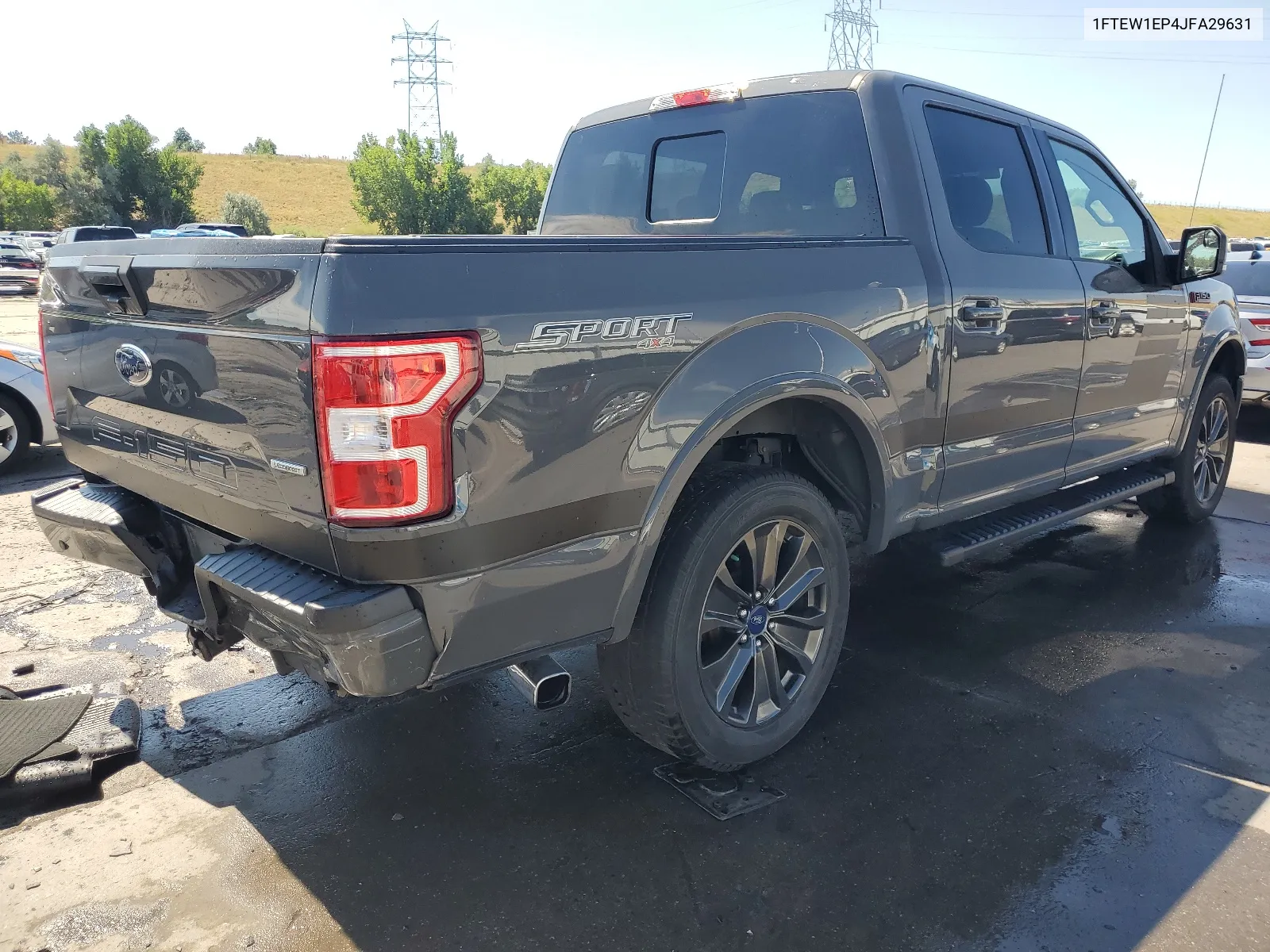 2018 Ford F150 Supercrew VIN: 1FTEW1EP4JFA29631 Lot: 66116734