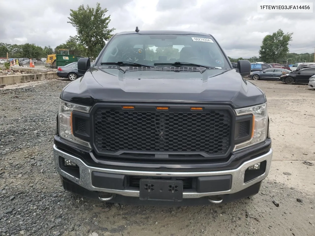 2018 Ford F150 Supercrew VIN: 1FTEW1EG3JFA14456 Lot: 66274334