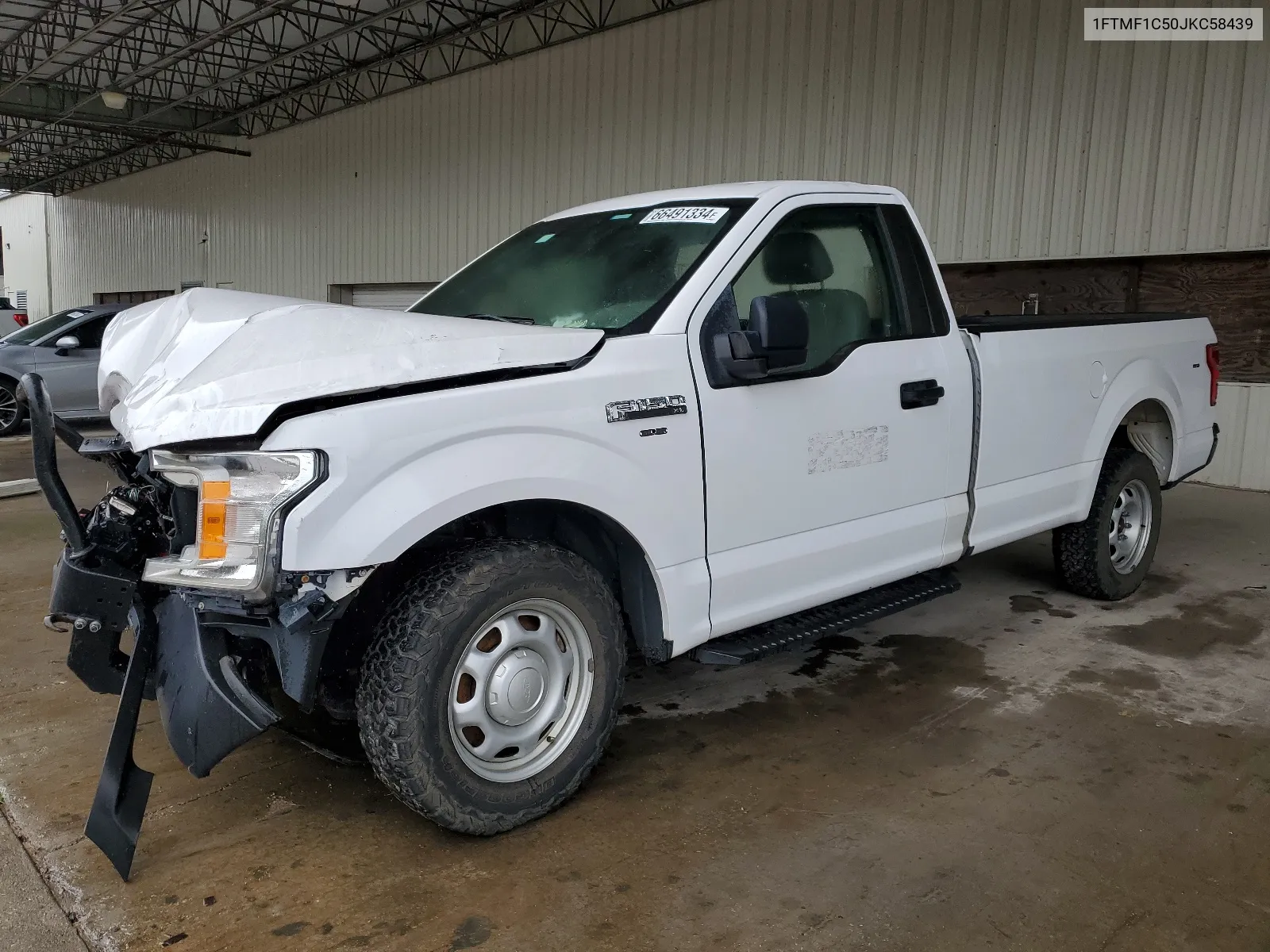 2018 Ford F150 VIN: 1FTMF1C50JKC58439 Lot: 66491334