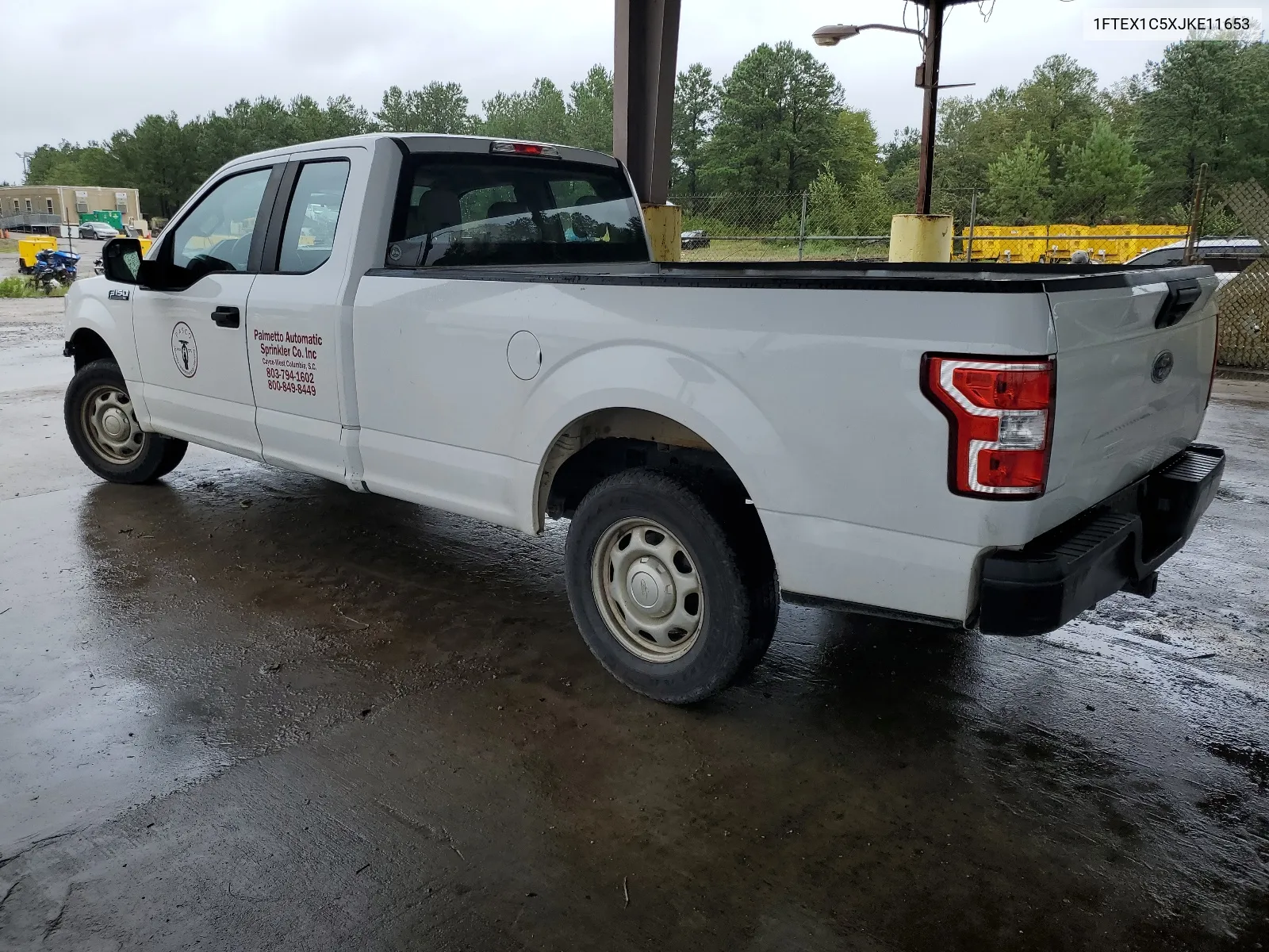 1FTEX1C5XJKE11653 2018 Ford F150 Super Cab