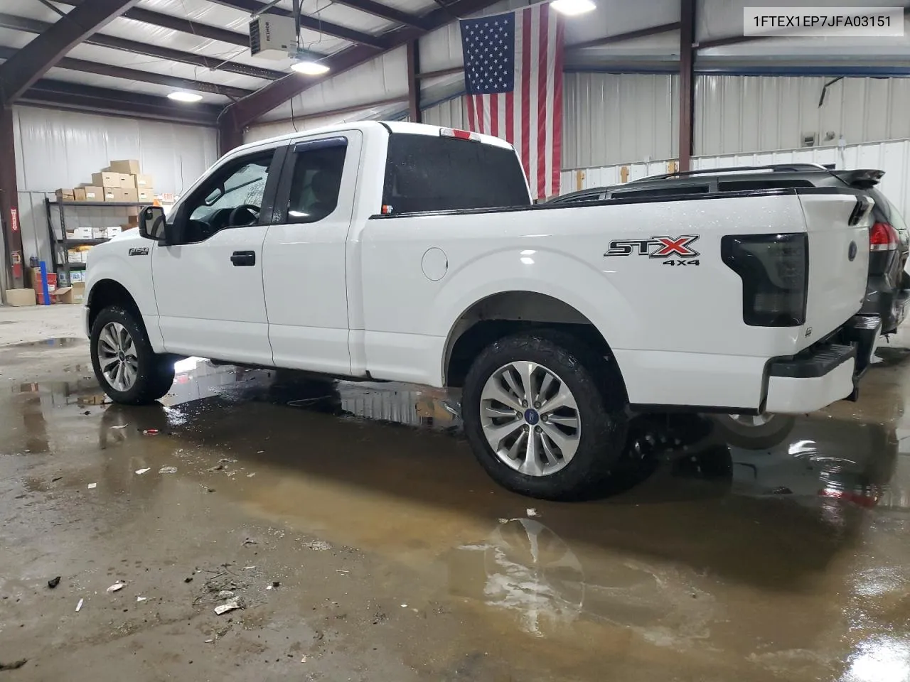 1FTEX1EP7JFA03151 2018 Ford F150 Super Cab