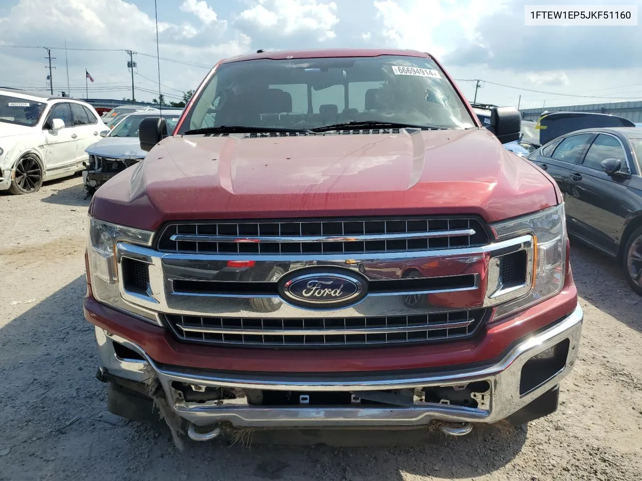 1FTEW1EP5JKF51160 2018 Ford F150 Supercrew