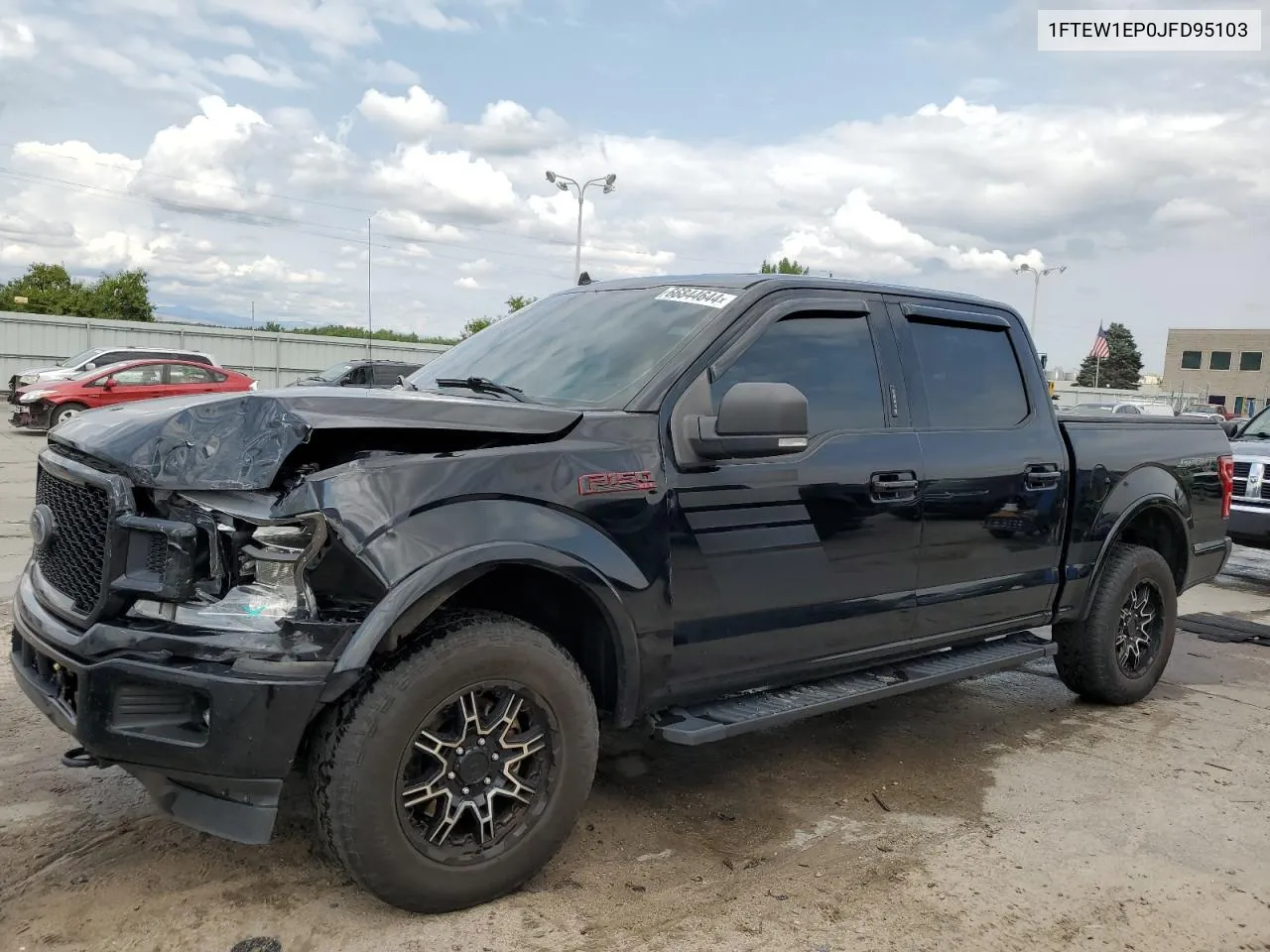 1FTEW1EP0JFD95103 2018 Ford F150 Supercrew